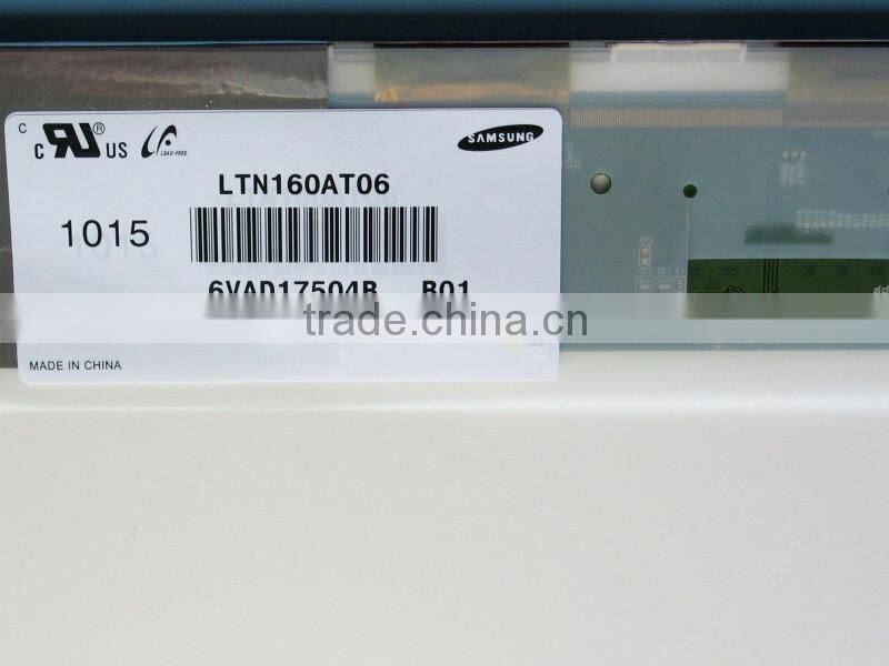 16.0 Inch High Resolution Laptop LED Display Replacement for LTN160AT06