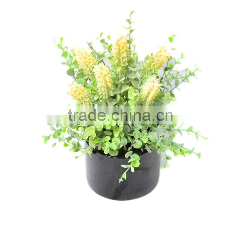 artificial flower with special shape and snow feel color