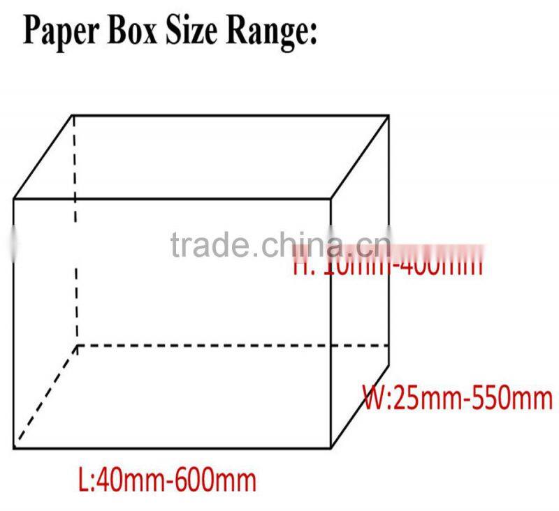 rectangle cardboard paper folding gift box