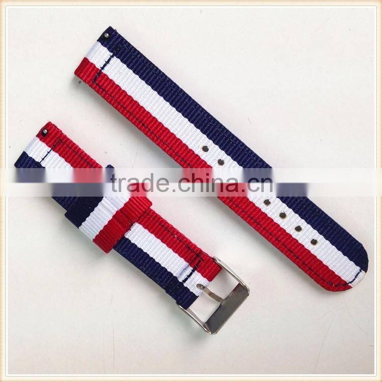 Wholesale Blue White Red Quick Release Watch Band