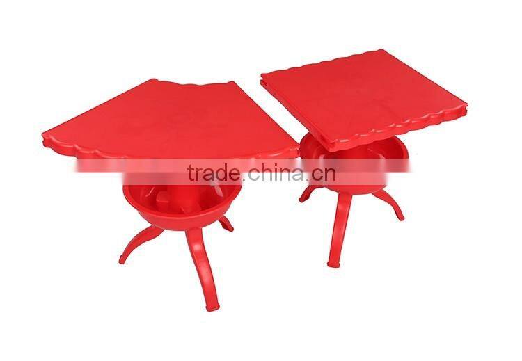 China Factory supplier Kindergarten nursery school furniture plastic cheap kids study table and chair