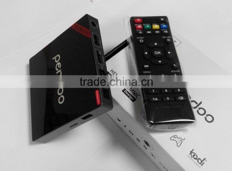 Best selling products Android 6.0 TV Box amlogic s912 s905 Pendoo Mini MX Pro AMLOGIC s912 2GB RAM 16GB ROM Smart TV Box