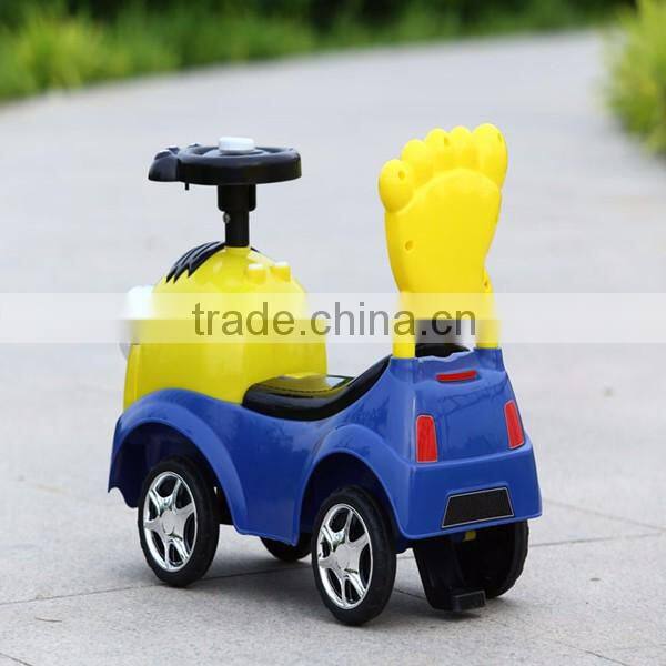 Best gifts for your kids! Mini baby swing toy car new design children manual ride on car
