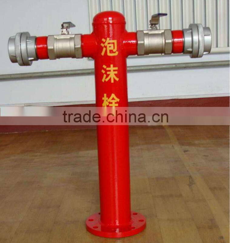 Foam fire hydrant fire hydrant system