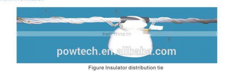 Insulator for top tie / Distribution Line Ties