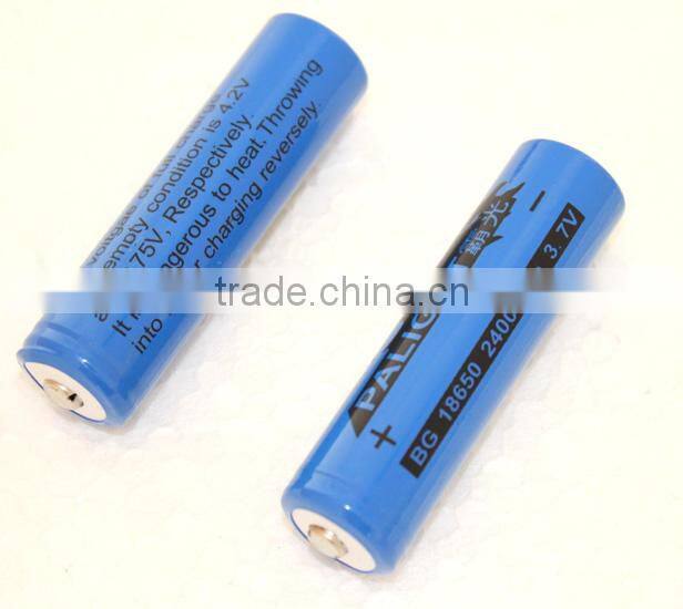 wholesale PALIGHT BG 18650 2400mAh 3.7V li-ion Battery