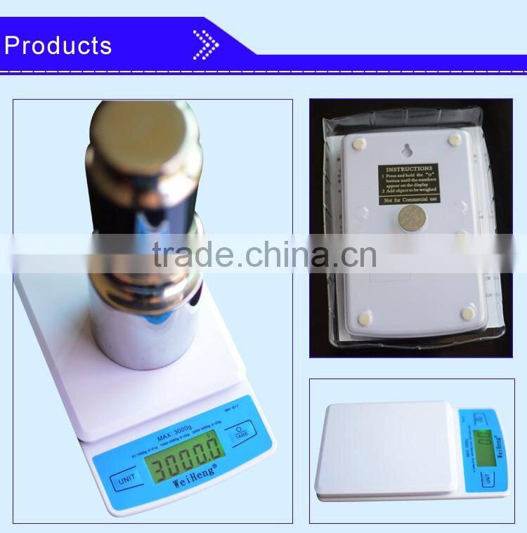 3kg modern household digital kitchen scale