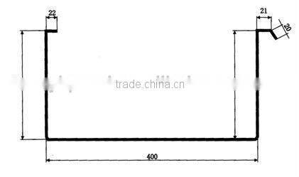 PR120 automatic roll forming machine for curve building