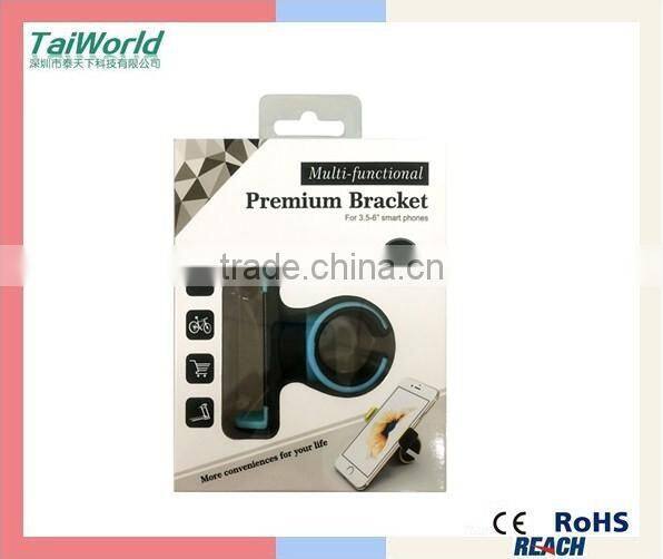 china 360 Degree Rotation Mobile Phone Holder Car Mobile Holder clamp phone holder