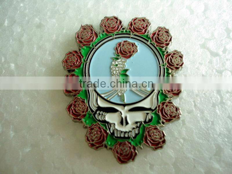 flower festival badge