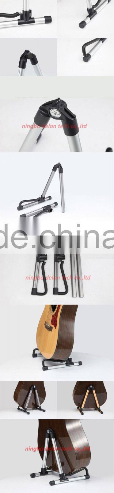 aluminum alloy adjustable folding guitar stand holder mount bracket