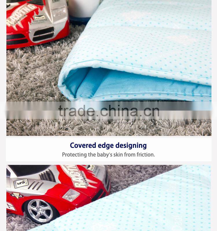Newborn baby cotton thick bedding mattress baby mat blue color