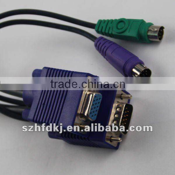 Mouse/Keyboard cable /PS2 cable,kvm cable,VGA CABLE