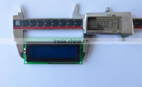 2.5" 2X16 dot matrix monochrome lcd display splc780d