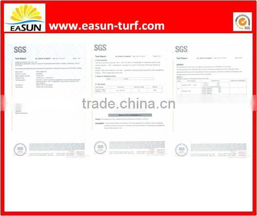 Eco-friendly Interlocking Synthetic Grass Tile for garden