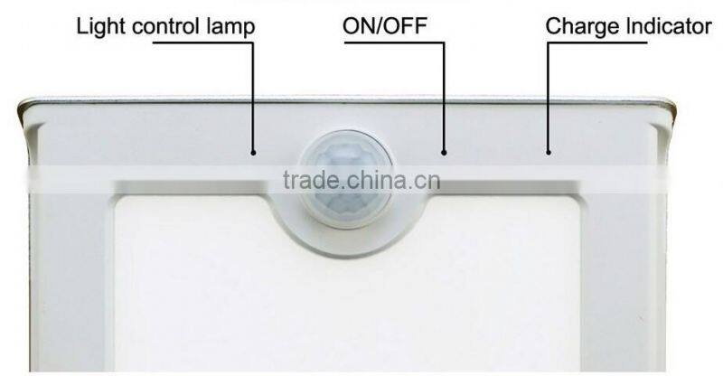 factory private solar motion light, the best selling 46pcs Auto-induction solar LED light