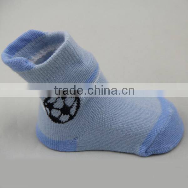 GSB-82 Alabama Wholesale Cute and Nice Football Design Cotton Boy Infant Baby Socks