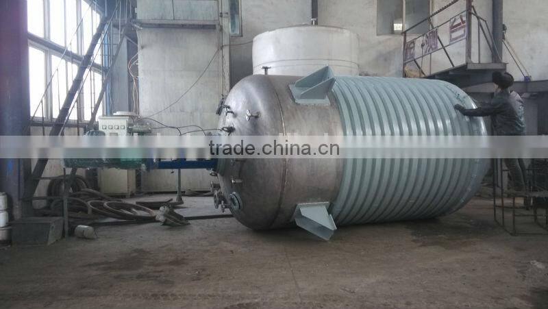 Stainless steel jacketed Reactor complete with Condenser unit