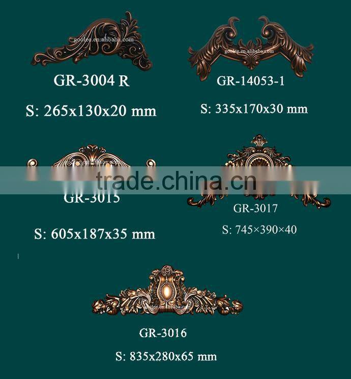 European-style home interior design luxury PU room accessories for wall