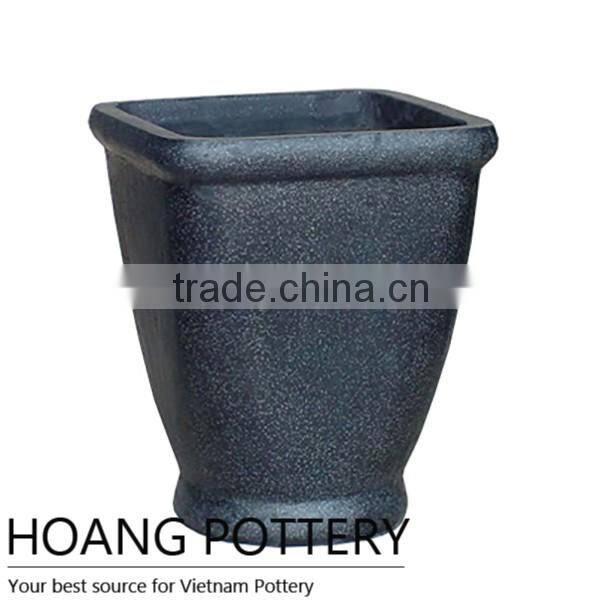 Roll Rim Terrazzo Pot indoor and outdoor