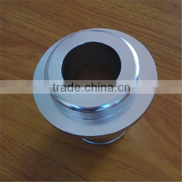CNC machining oval aluminium auto parts of oil extrusion technical process