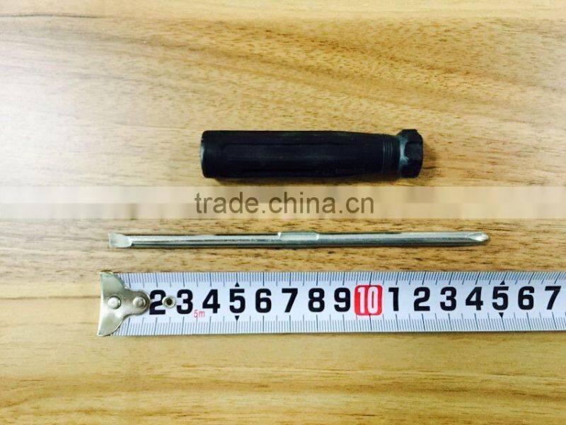 155mm Mini screwdriver 2 in 1 phillips slotted screwdriver