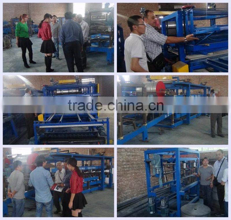 rock wool sandwich sheet production line