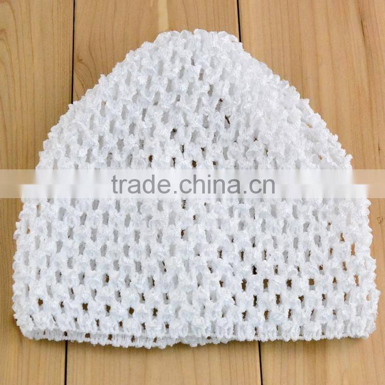 Wholesales high quality nylon soft qulity many colors strech waffle girls hats crochet waffle hats beanie hats