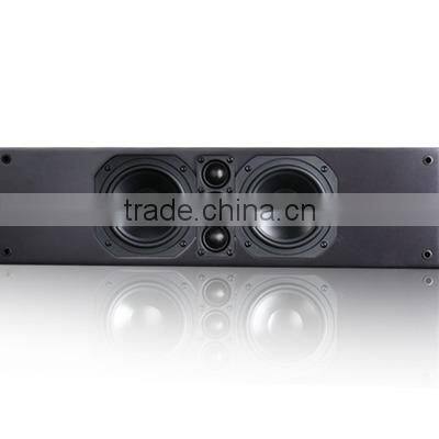 Sound system design speaker box 3 *1 inch tweeter 5.25 * 2 inch center speaker sound box