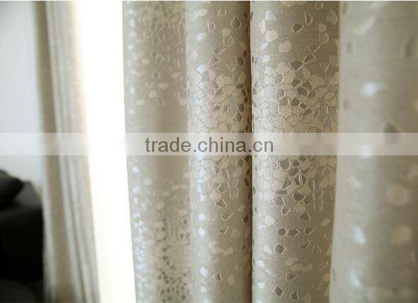 velvet jacquard blackout curtain fabric for interior decoration, blackout fabric, ready made curtain, blackout fabric supplier