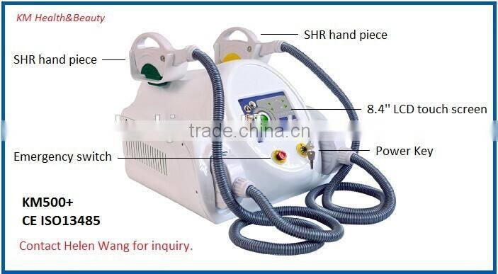 2014 Best Seller!! KM500+ Skin Rejuvenation & Hair Removal Machine From Weifang