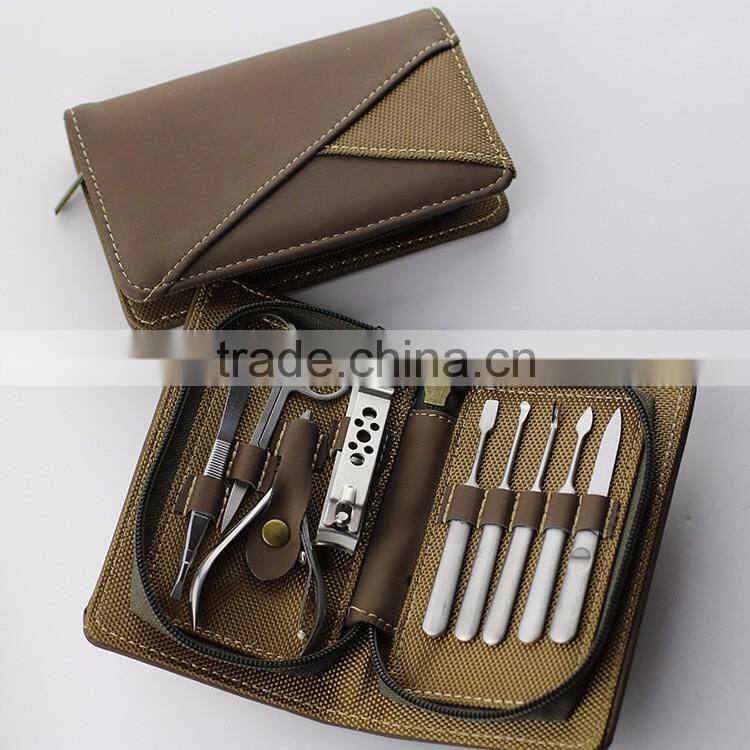 Bonvatt scissors inox manicure pedicure set souvenir case
