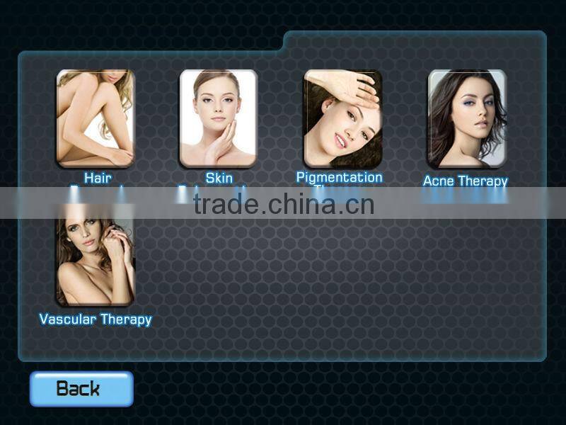 beauty salon machine hair removal portable e light ipl rf nd yag laser 4 in 1