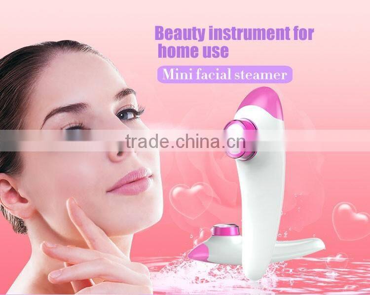 Wholesale makeup supplies nano ion parts of facial hair steamer for home use