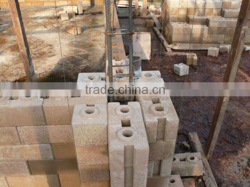 Good capacity SY1-10/2-10 hydraulic automatic interlocking brick forming machine production line