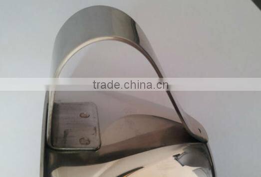 China manufacturer supply stainless steel sauce cup gravy boats with saucer stainless steel gravy boat