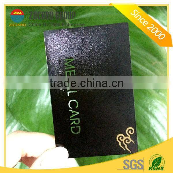 Custom Etching Metal VIP Membership Card