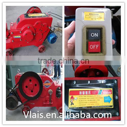 GQ40 Steel Bar Cutter , heavy electrical automatic rebar cutter machine