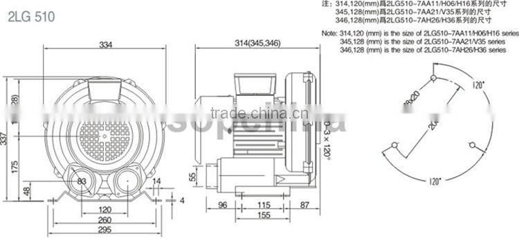 China product vortex air pump and pump centrifugal