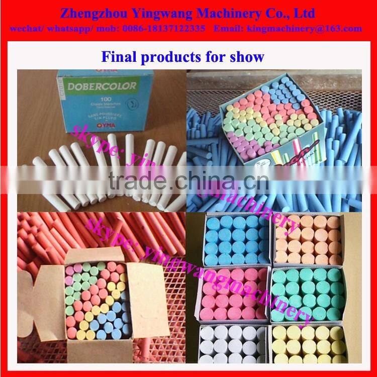 Electric automatic chalk stick making machine