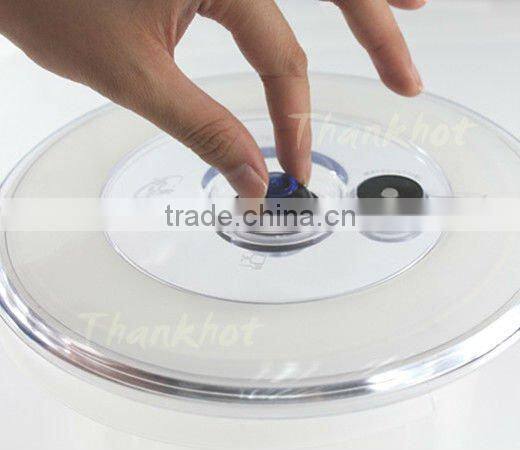 Big plastic storage container-Vacuum lid