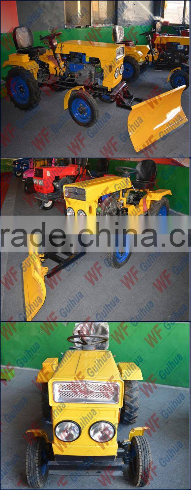 12 HP / 15 HP Agricultural Mini Tractor,mini farm tractor with implements