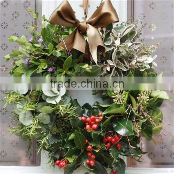 lowes christmas wreaths/artificial pine wreaths wholesale
