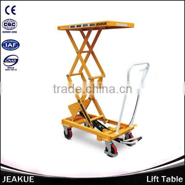 2015 New 800kg Ecomomical Pedal Hydraulic lift table