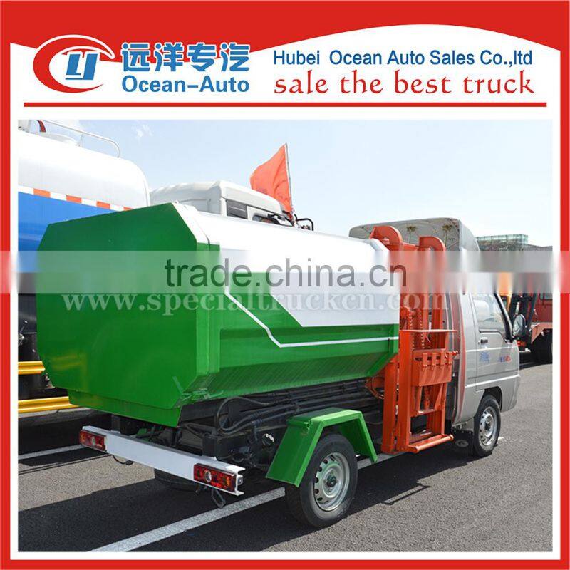 Cheap price original factory foton mini garbage truck