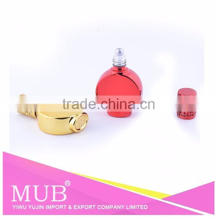 Custom Personalized Cheap 16ml Capacity Screen Printing glass roll on bottle