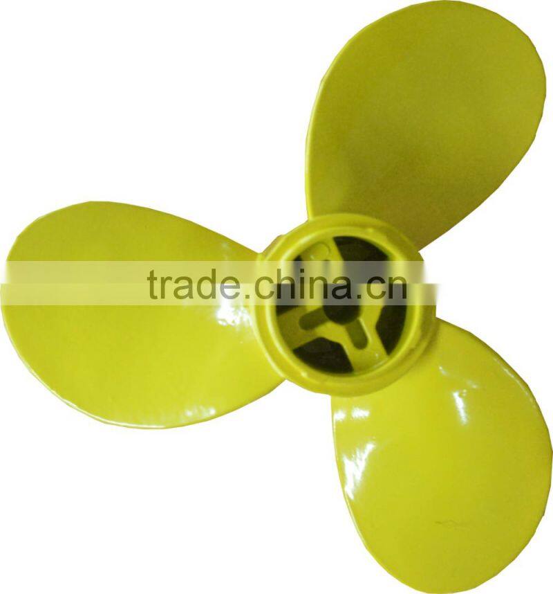 Aluminum Plastic Propeller 7 1/4 X5-A for 2.0-5hp outboard motor/boat plastic propeller/plastic fan propeller