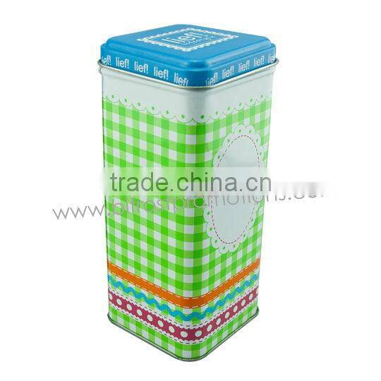 Wooden Tongue Depressor in a Tin Box