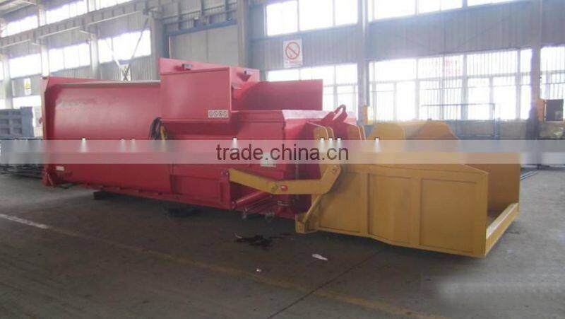 Mobile Industrial Trash Compactor with 6x4 Hook lift refuse truck