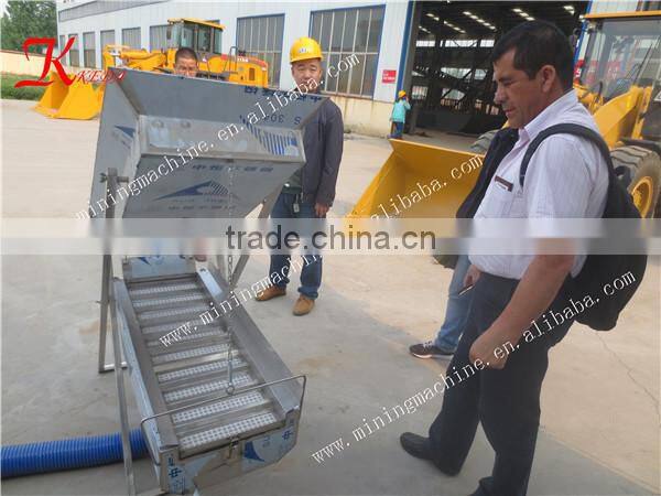 Alluvial/Placer Gold Separating Machine NO NEED FOR WATER